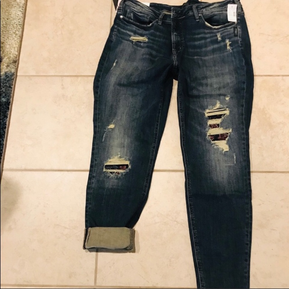 Silver jeans - plus size